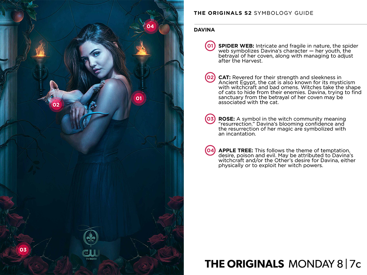 The_Originals_CW_Poster_saison2 Davina symboles