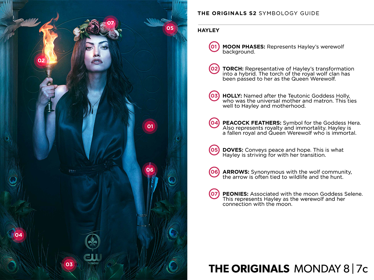 The_Originals_CW_Poster_saison2 Hayley symboles