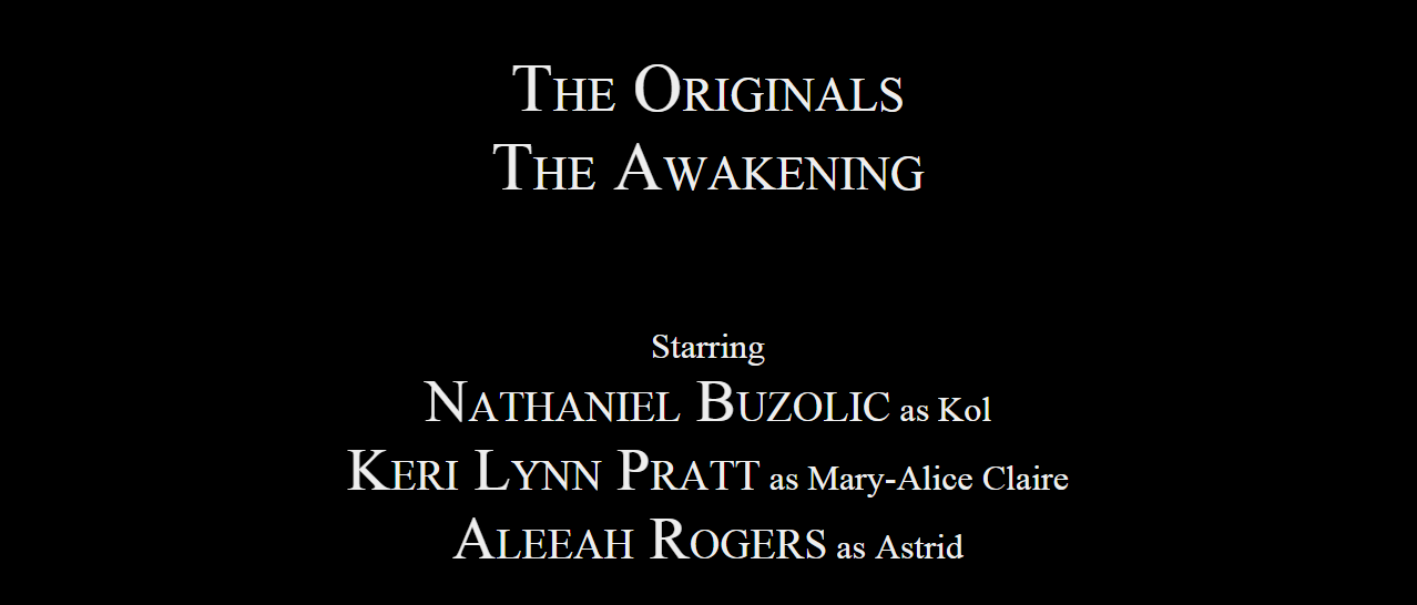 The Awakening credits